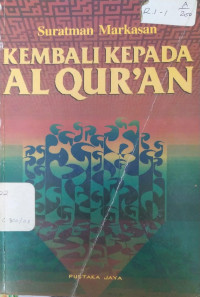 Image of KEMBALI KEPADA AL-QUR'AN