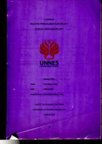 Image of Laporan Praktik Pengalaman Lapangan 2 di MAN 1 Kota Magelang