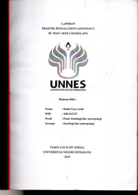 Image of Laporan Praktik Pengalaman Lapangan 2 di MAN 1 Kota Magelang