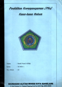 Image of Pendidikan Kewarganegaraan (PKN) Kasus-Kasus Hukum